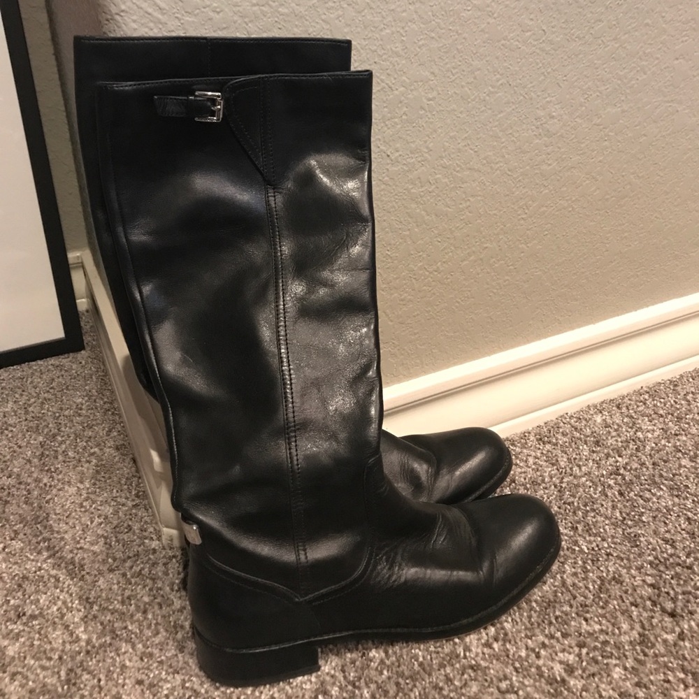 Coach Mirriam leather riding boot